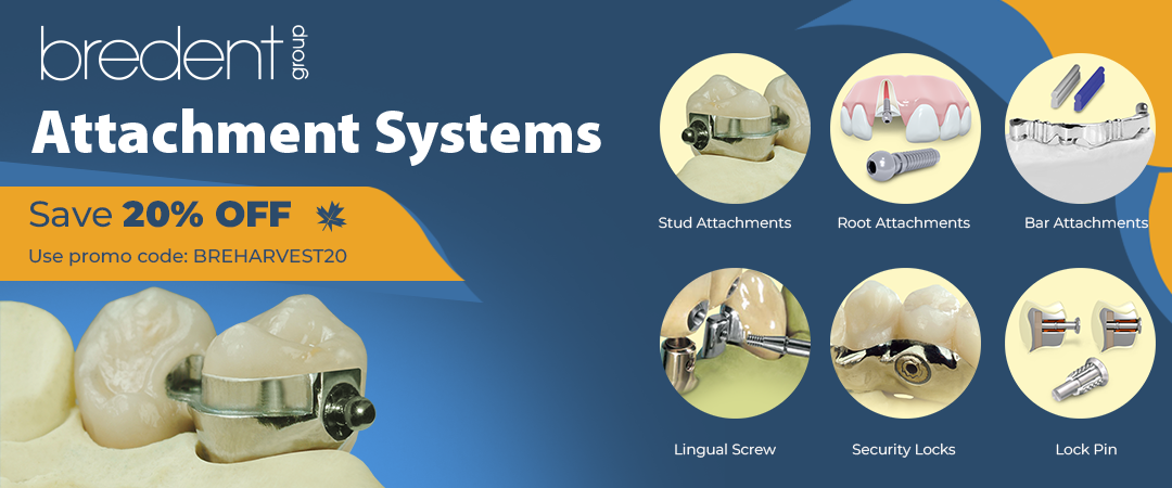 Harvest Special Offer - Bredent Attachment Systems - SAVE 20% OFF