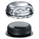 LOCATOR DENTURE CAP w/ BLACK PROCESSING MALE 4 pack